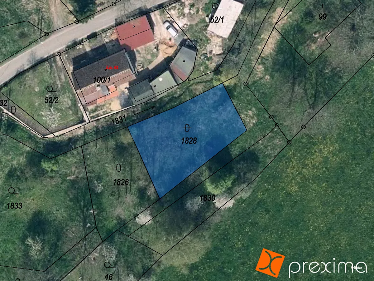 Prodej stavebního pozemku 485 m²